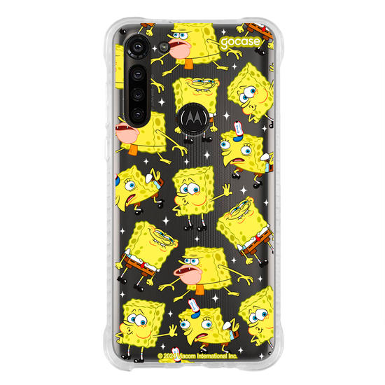 Capinha para celular  Bob Esponja - Meme Pattern