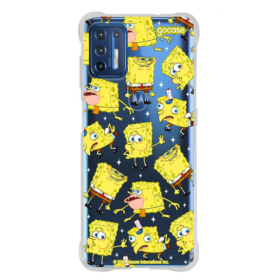 Capinha para celular  Bob Esponja - Meme Pattern