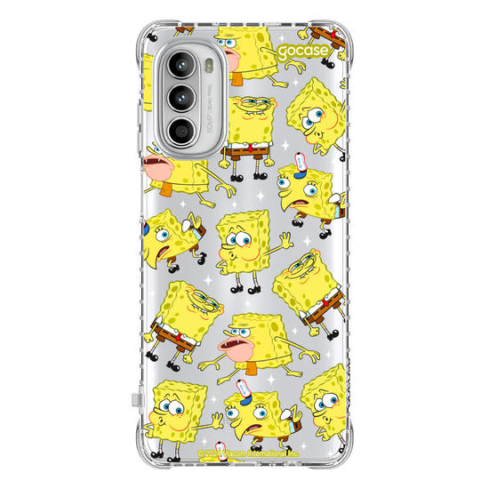Capinha para celular  Bob Esponja - Meme Pattern
