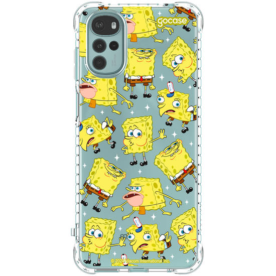 Capinha para celular  Bob Esponja - Meme Pattern