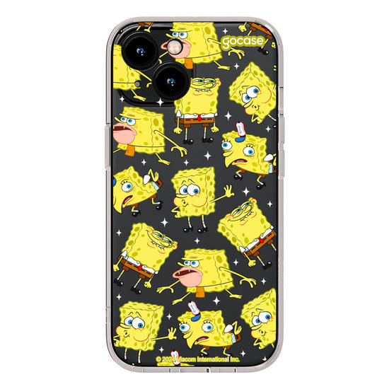 Capinha para celular  Bob Esponja - Meme Pattern