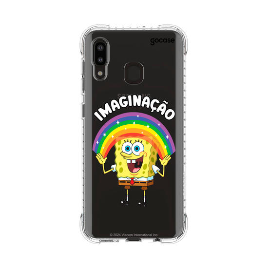 Capinha para celular  Bob Esponja - Imaginação