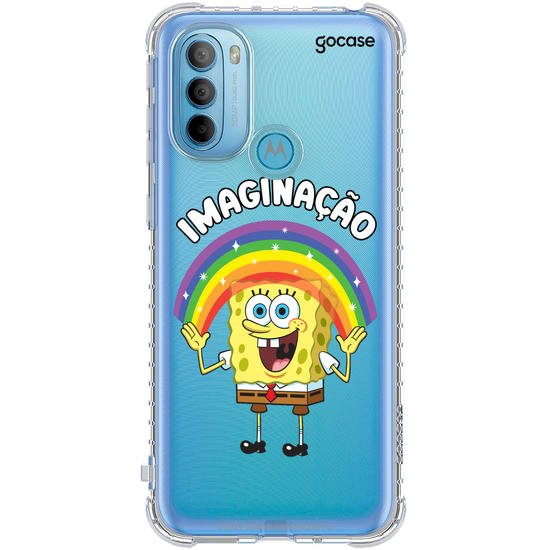 Capinha para celular  Bob Esponja - Imaginação