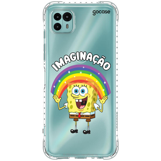 Capinha para celular  Bob Esponja - Imaginação