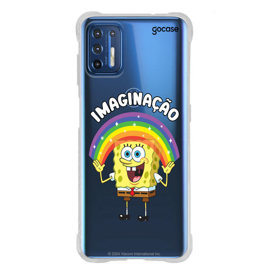 Capinha para celular  Bob Esponja - Imaginação