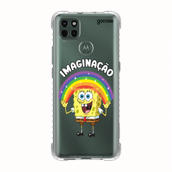 Capinha para celular  Bob Esponja - Imaginação