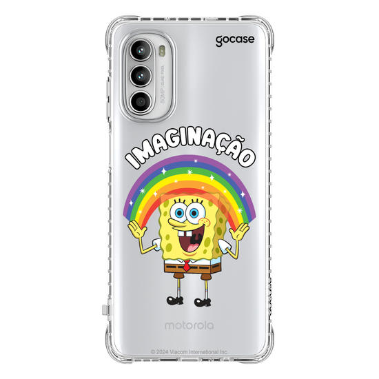 Capinha para celular  Bob Esponja - Imaginação