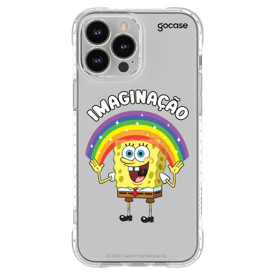 Capinha para celular  Bob Esponja - Imaginação