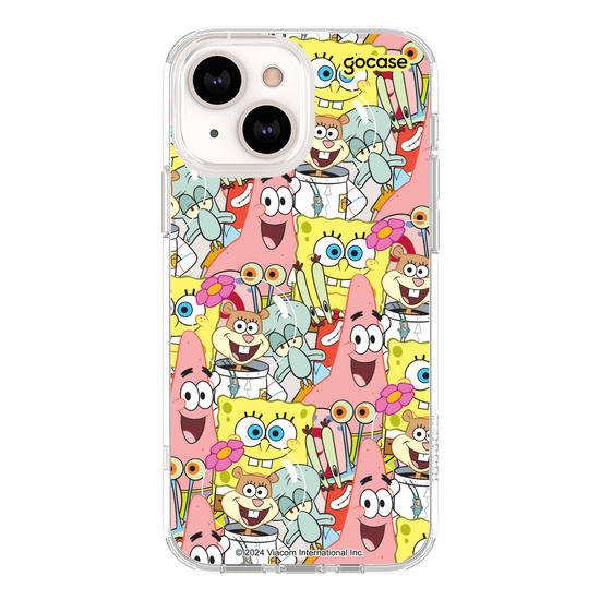 Capinha para celular Bob Esponja - Bob e Seus Amigos