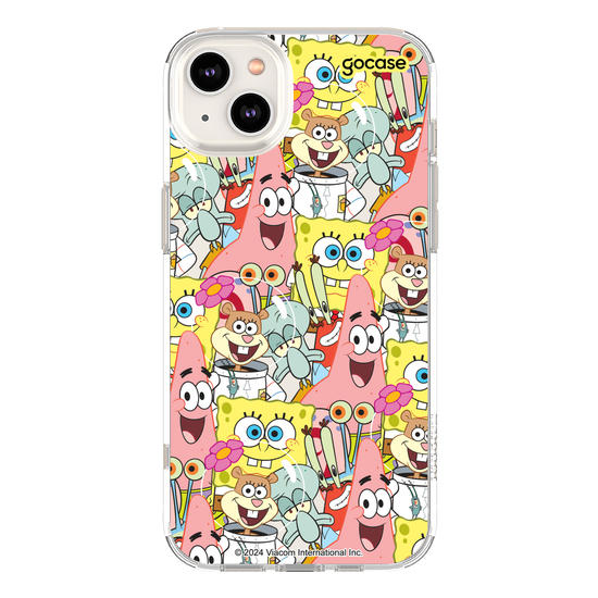 Capinha para celular Bob Esponja - Bob e Seus Amigos