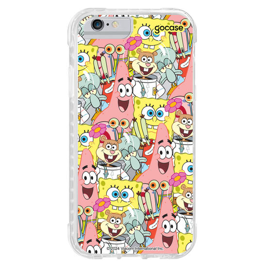 Capinha para celular Bob Esponja - Bob e Seus Amigos