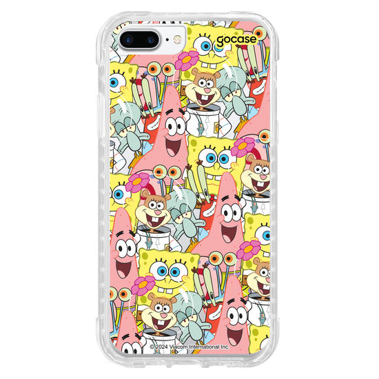 Capinha para celular Bob Esponja - Bob e Seus Amigos