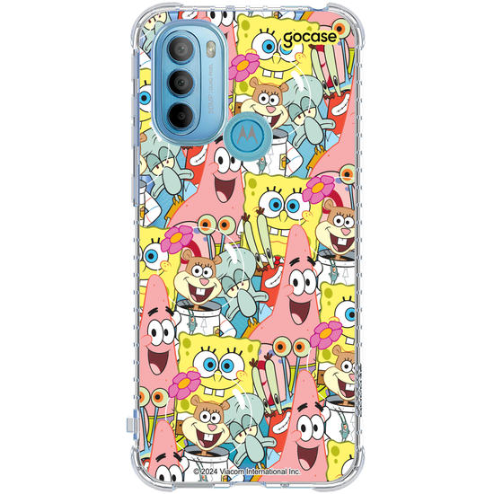 Capinha para celular Bob Esponja - Bob e Seus Amigos
