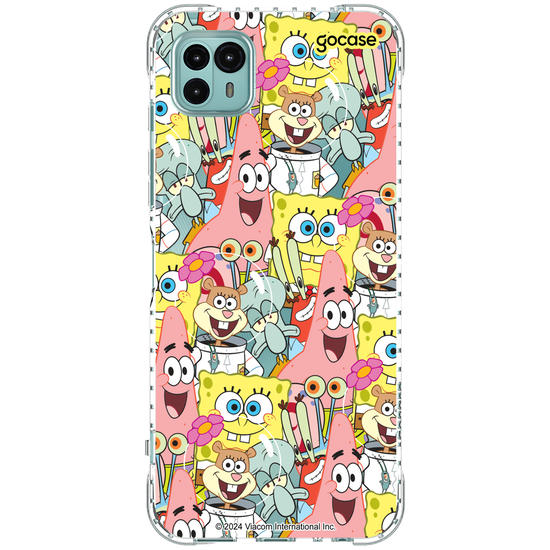 Capinha para celular Bob Esponja - Bob e Seus Amigos