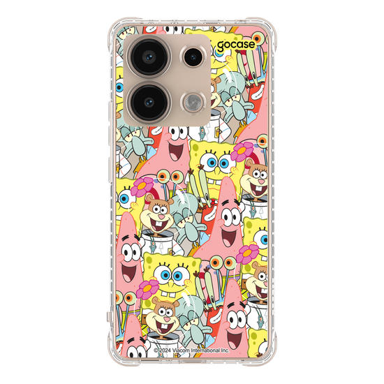 Capinha para celular Bob Esponja - Bob e Seus Amigos