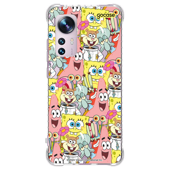 Capinha para celular Bob Esponja - Bob e Seus Amigos
