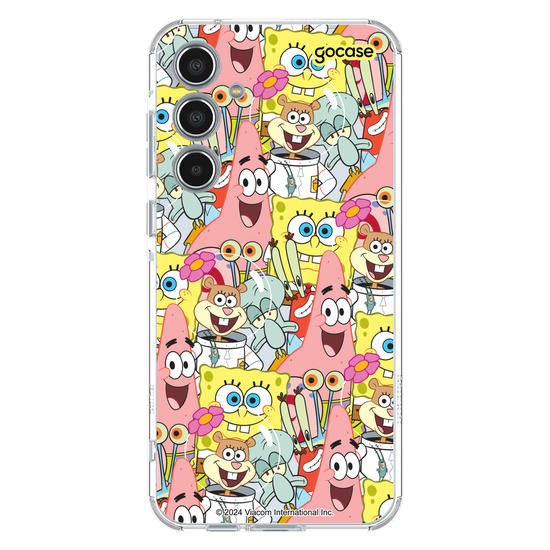 Capinha para celular Bob Esponja - Bob e Seus Amigos