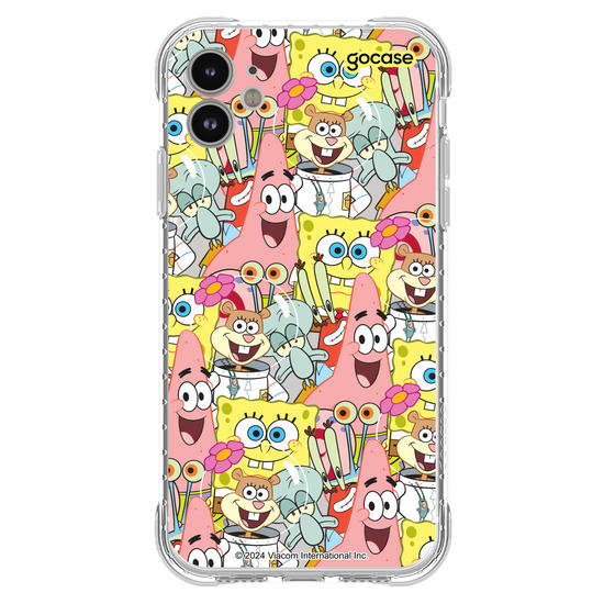 Capinha para celular Bob Esponja - Bob e Seus Amigos