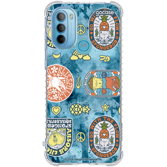 Capinha para celular Bob Esponja - Go With The Flow