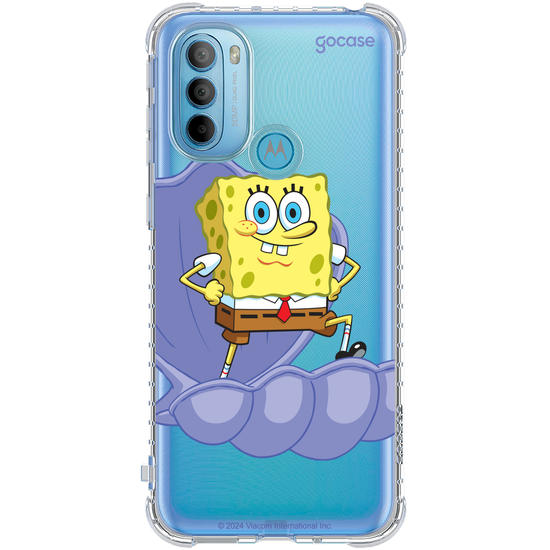 Capinha para celular Bob Esponja - Bob Esponja Calça Quadrada