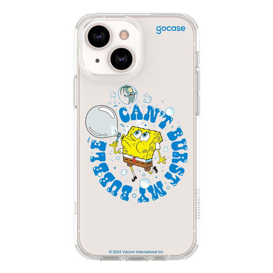 Capinha para celular Bob Esponja - Can't Burst My Bubble