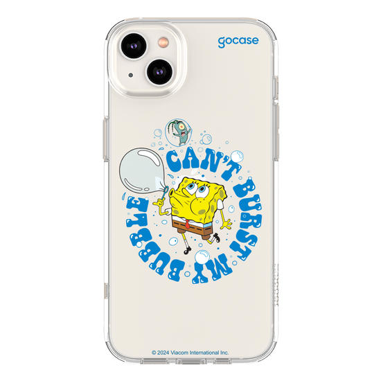 Capinha para celular Bob Esponja - Can't Burst My Bubble