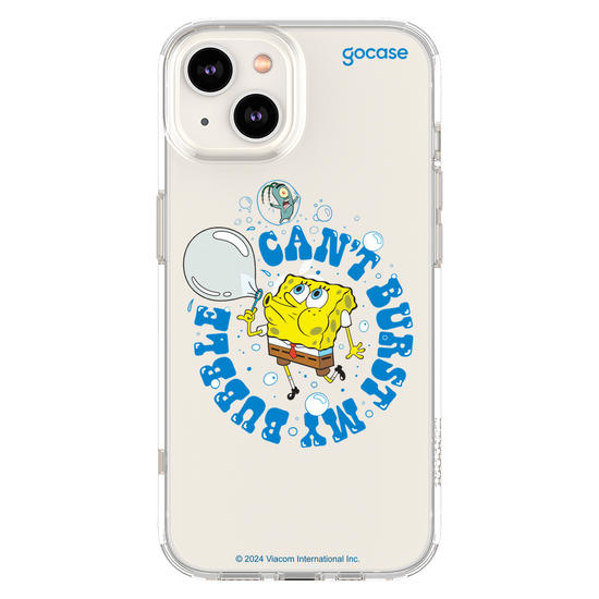 Capinha para celular Bob Esponja - Can't Burst My Bubble
