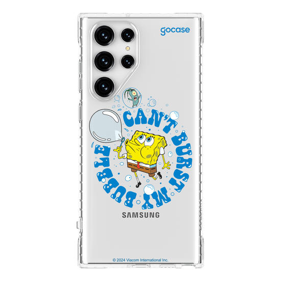 Capinha para celular Bob Esponja - Can't Burst My Bubble