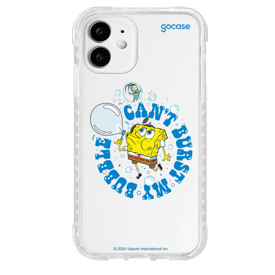 Capinha para celular Bob Esponja - Can't Burst My Bubble
