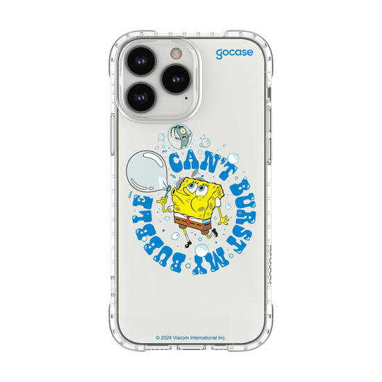 Capinha para celular Bob Esponja - Can't Burst My Bubble