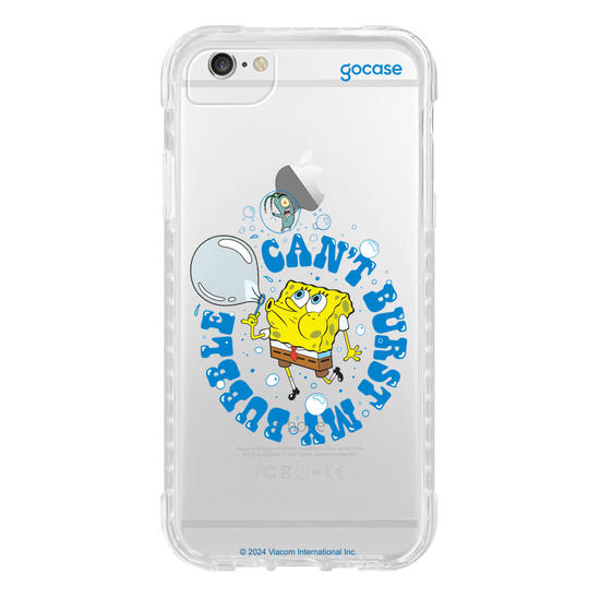 Capinha para celular Bob Esponja - Can't Burst My Bubble