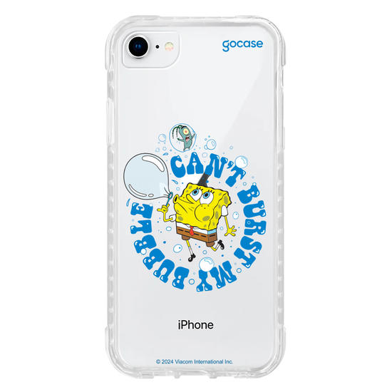 Capinha para celular Bob Esponja - Can't Burst My Bubble