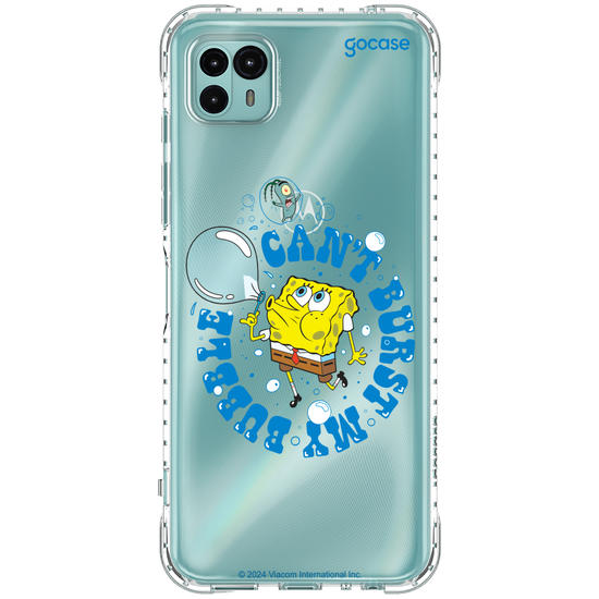 Capinha para celular Bob Esponja - Can't Burst My Bubble