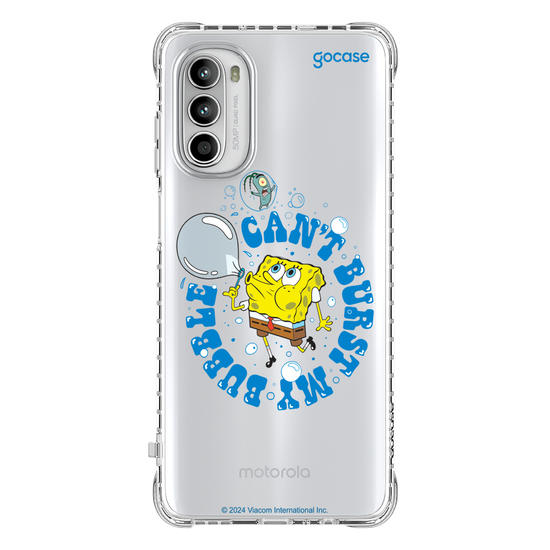 Capinha para celular Bob Esponja - Can't Burst My Bubble