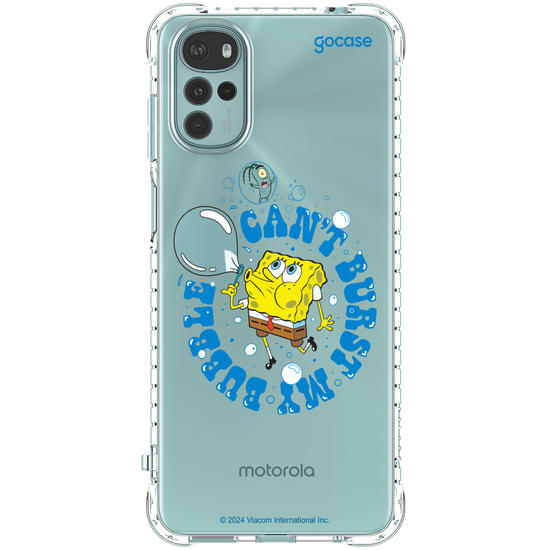 Capinha para celular Bob Esponja - Can't Burst My Bubble