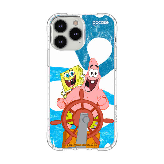 Capinha para celular Bob Esponja - Melhores Amigos