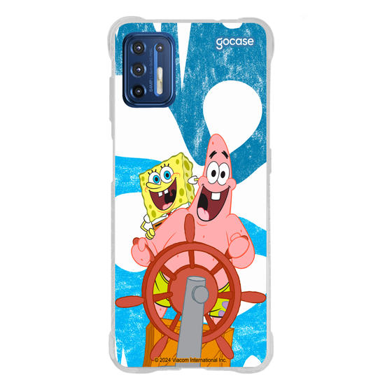 Capinha para celular Bob Esponja - Melhores Amigos