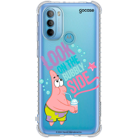 Capinha para celular Bob Esponja - Look On The Bubbly Side