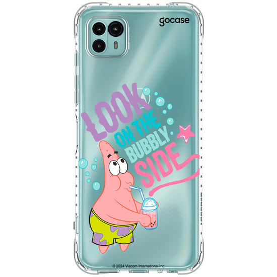 Capinha para celular Bob Esponja - Look On The Bubbly Side
