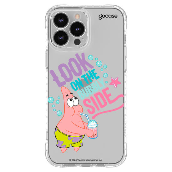 Capinha para celular Bob Esponja - Look On The Bubbly Side