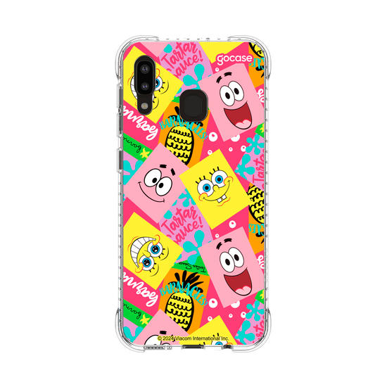 Capinha para celular Bob Esponja - Mix de Personagens