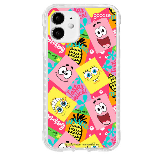 Capinha para celular Bob Esponja - Mix de Personagens