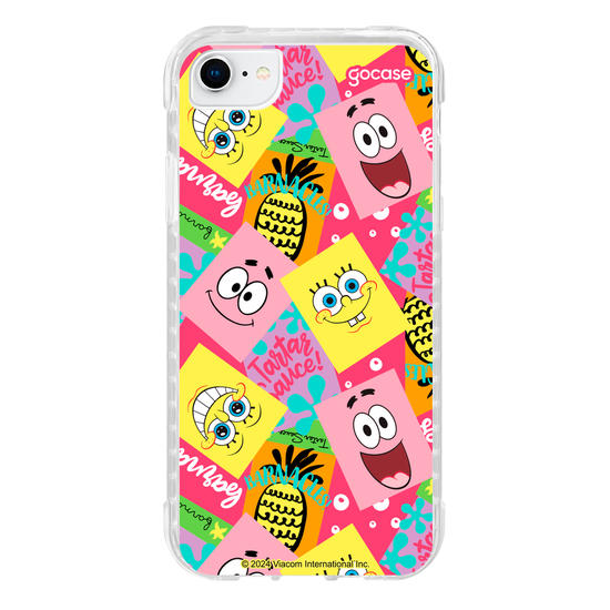 Capinha para celular Bob Esponja - Mix de Personagens