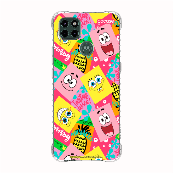 Capinha para celular Bob Esponja - Mix de Personagens