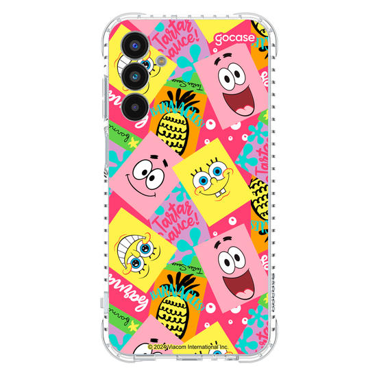 Capinha para celular Bob Esponja - Mix de Personagens