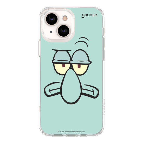 Capinha para celular Bob Esponja - Lula Molusco Rostinho