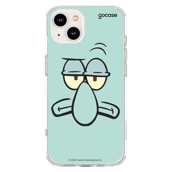 Capinha para celular Bob Esponja - Lula Molusco Rostinho