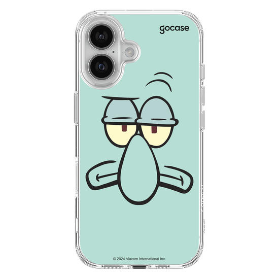 Capinha para celular Bob Esponja - Lula Molusco Rostinho
