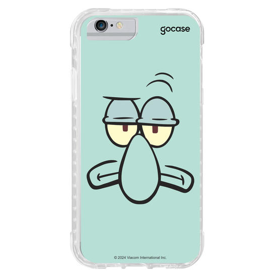 Capinha para celular Bob Esponja - Lula Molusco Rostinho