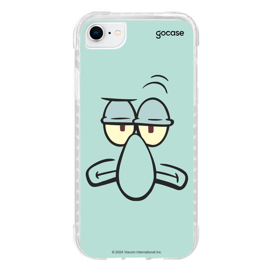 Capinha para celular Bob Esponja - Lula Molusco Rostinho